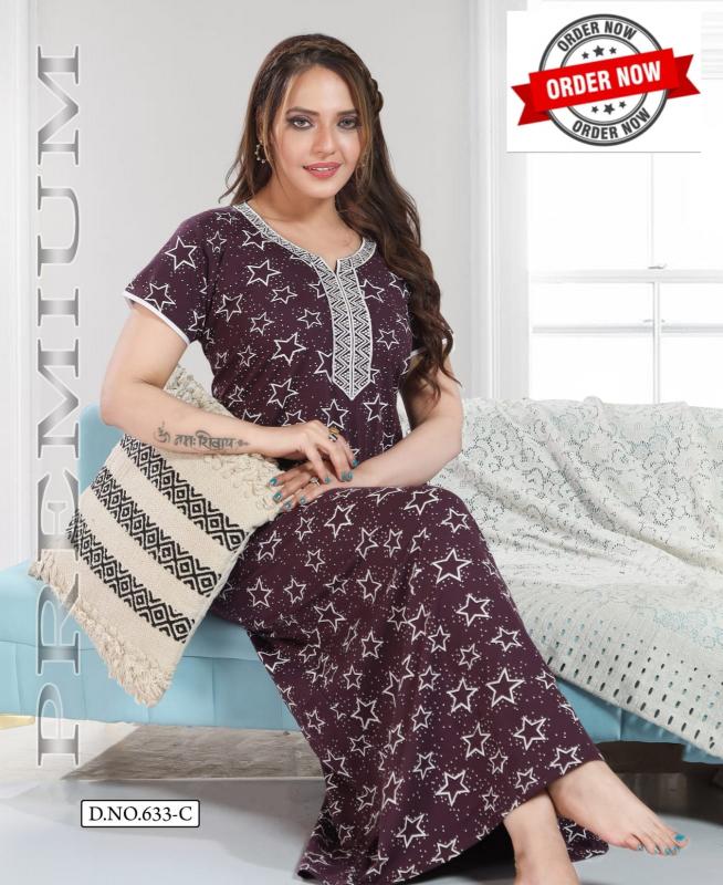 Summer Special VOL.PC 633 Catalog nighty wholesale market in surat
