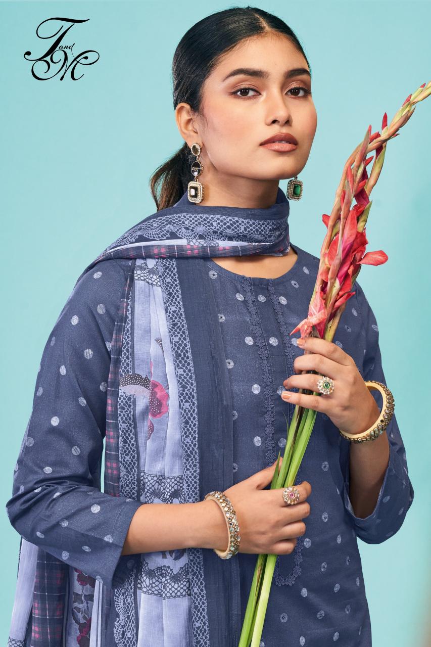 T&M Amrit catalog salwar kameez fabric wholesale