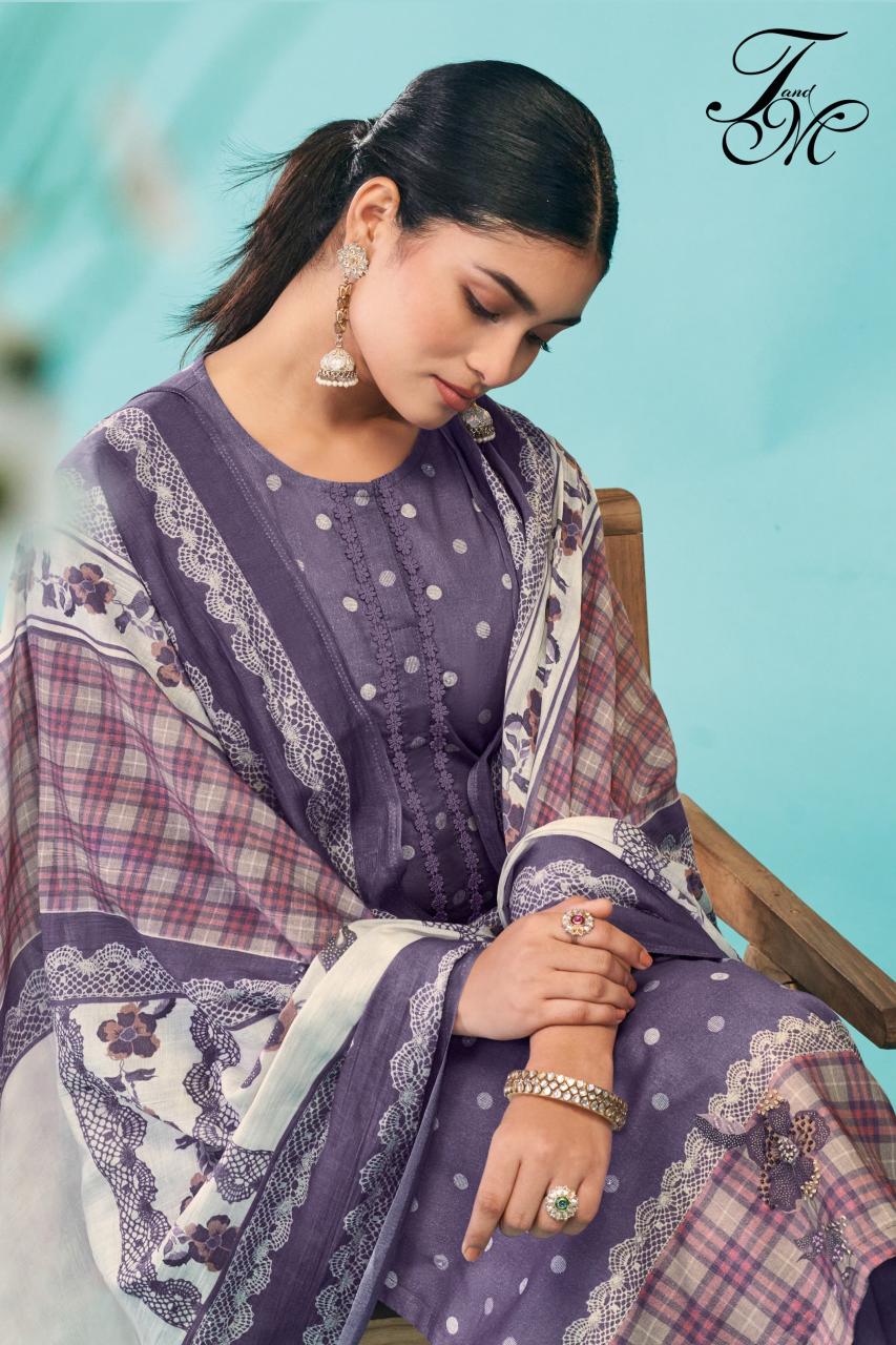 T&M Amrit catalog salwar kameez fabric wholesale
