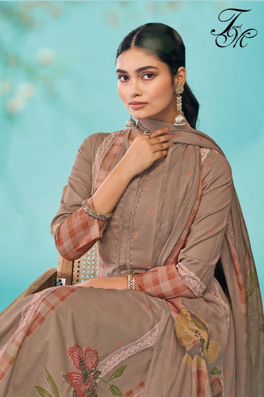 T&M Amrit catalog salwar kameez fabric wholesale