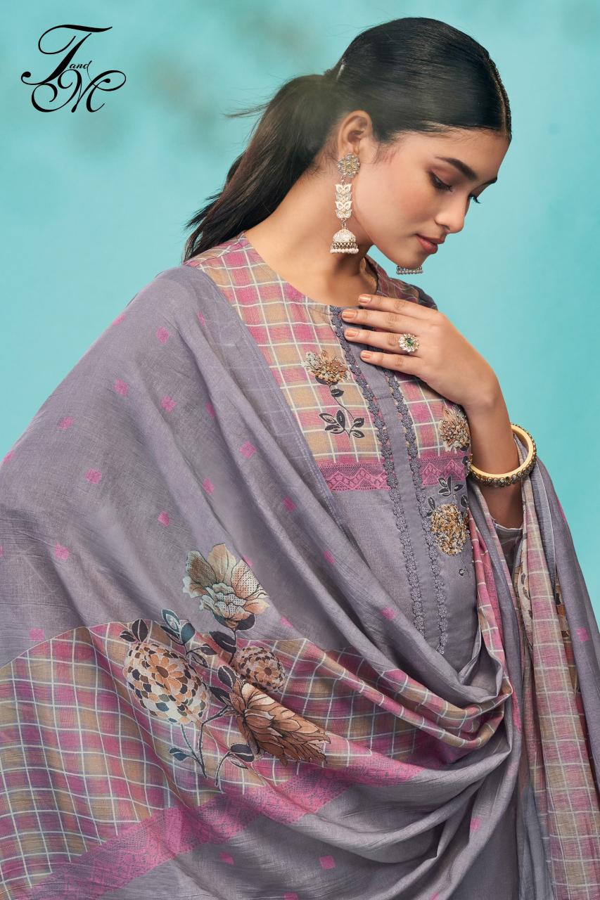 T&M Amrit catalog salwar kameez fabric wholesale