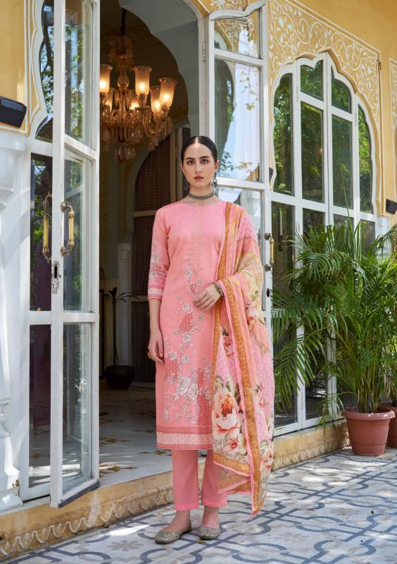 The Hermitage Shop Shamiana Catalog dress material wholesale jetpur gujarat