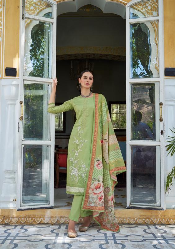 The Hermitage Shop Shamiana Catalog dress material wholesale jetpur gujarat