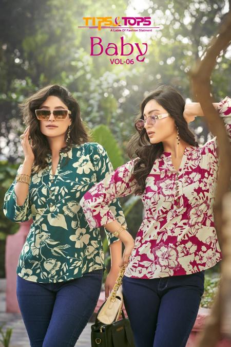 Tips & Tops Baby Vol 6 Catalog kurti short fab india
