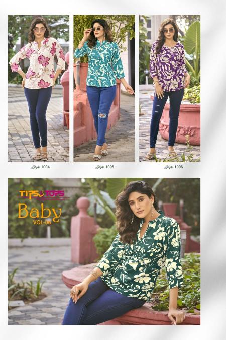 Tips & Tops Baby Vol 6 Catalog kurti short fab india