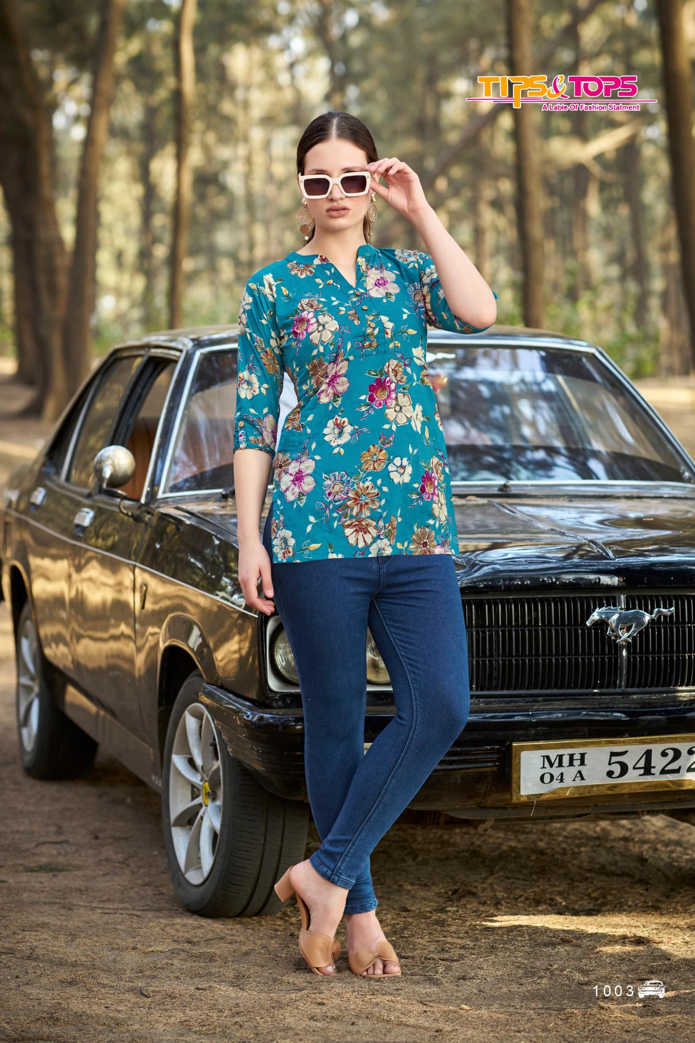 Tips & Tops Cotton Shorties Vol 7 Catalog short kurtis for skirts online india