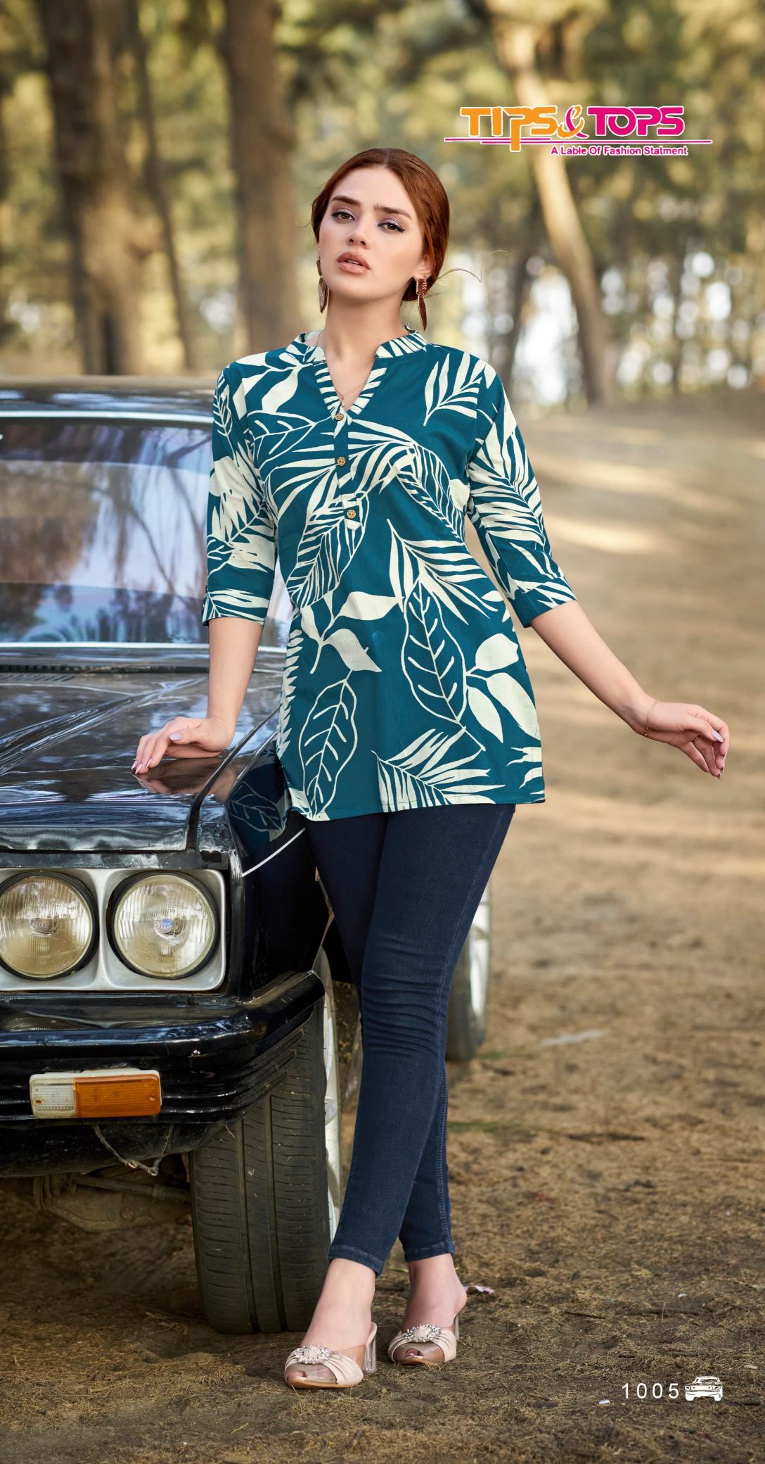 Tips & Tops Cotton Shorties Vol 7 Catalog short kurtis for skirts online india