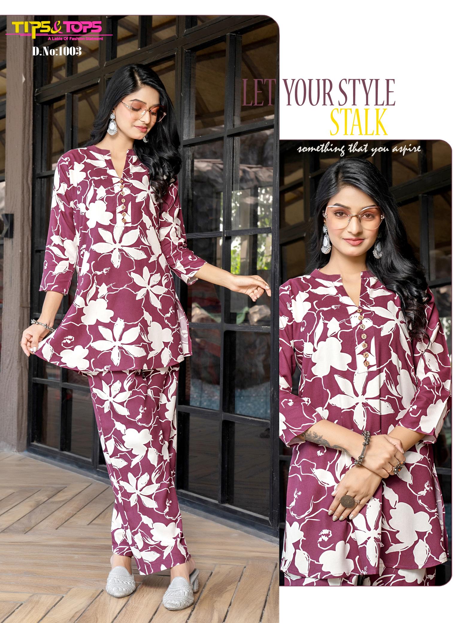 Tips & Tops Fashion Beats Vol 09 catalog modest co ord sets summer