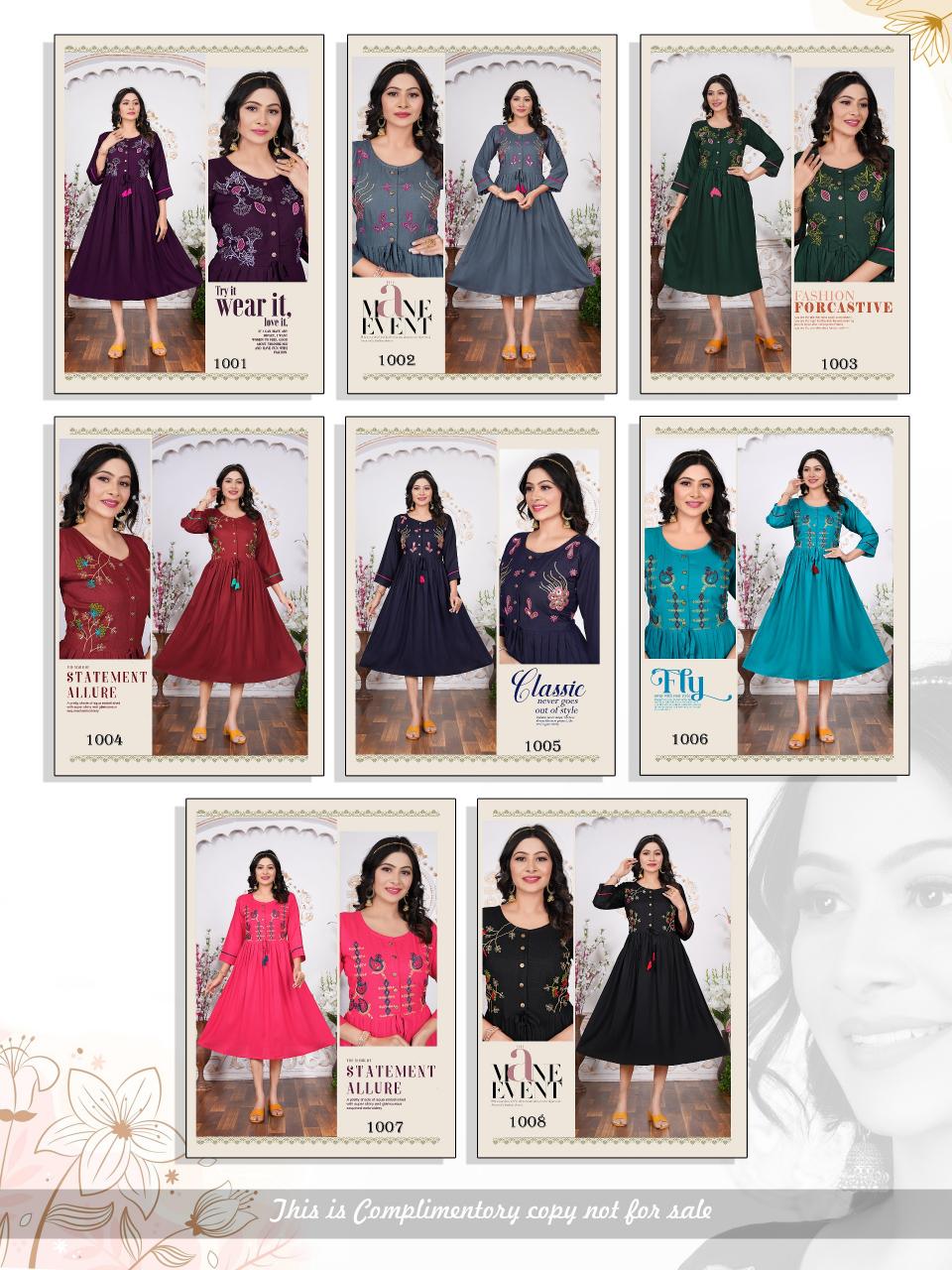 Trendy Latika catalog sales agent in india for ladies kurti