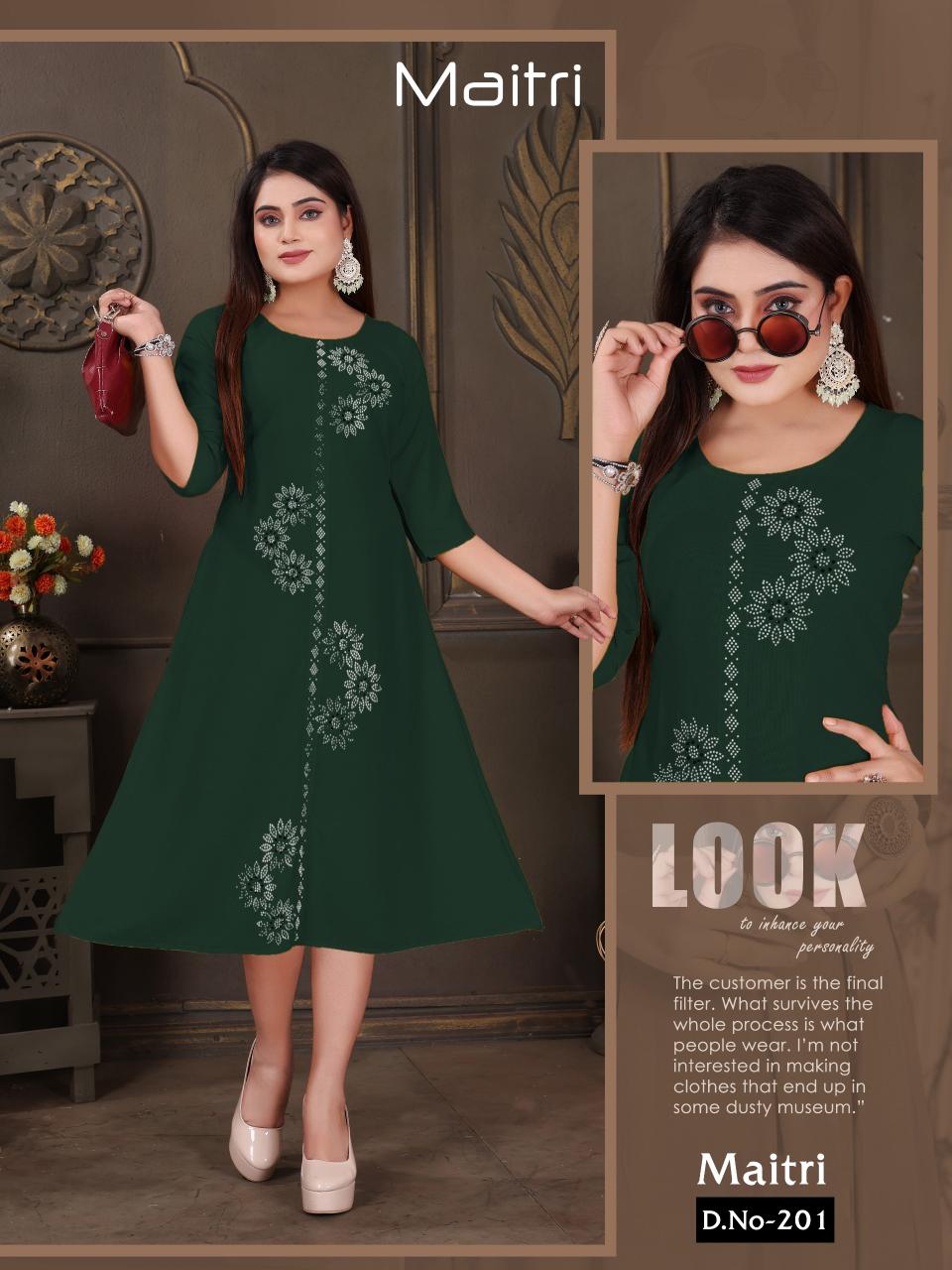 Trendy Maitri catalog surat kurti manufacturer