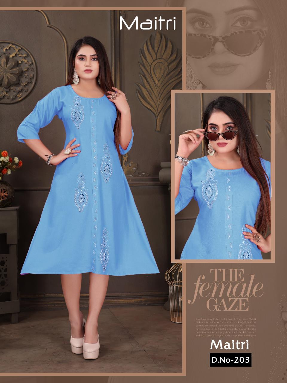 Trendy Maitri catalog surat kurti manufacturer