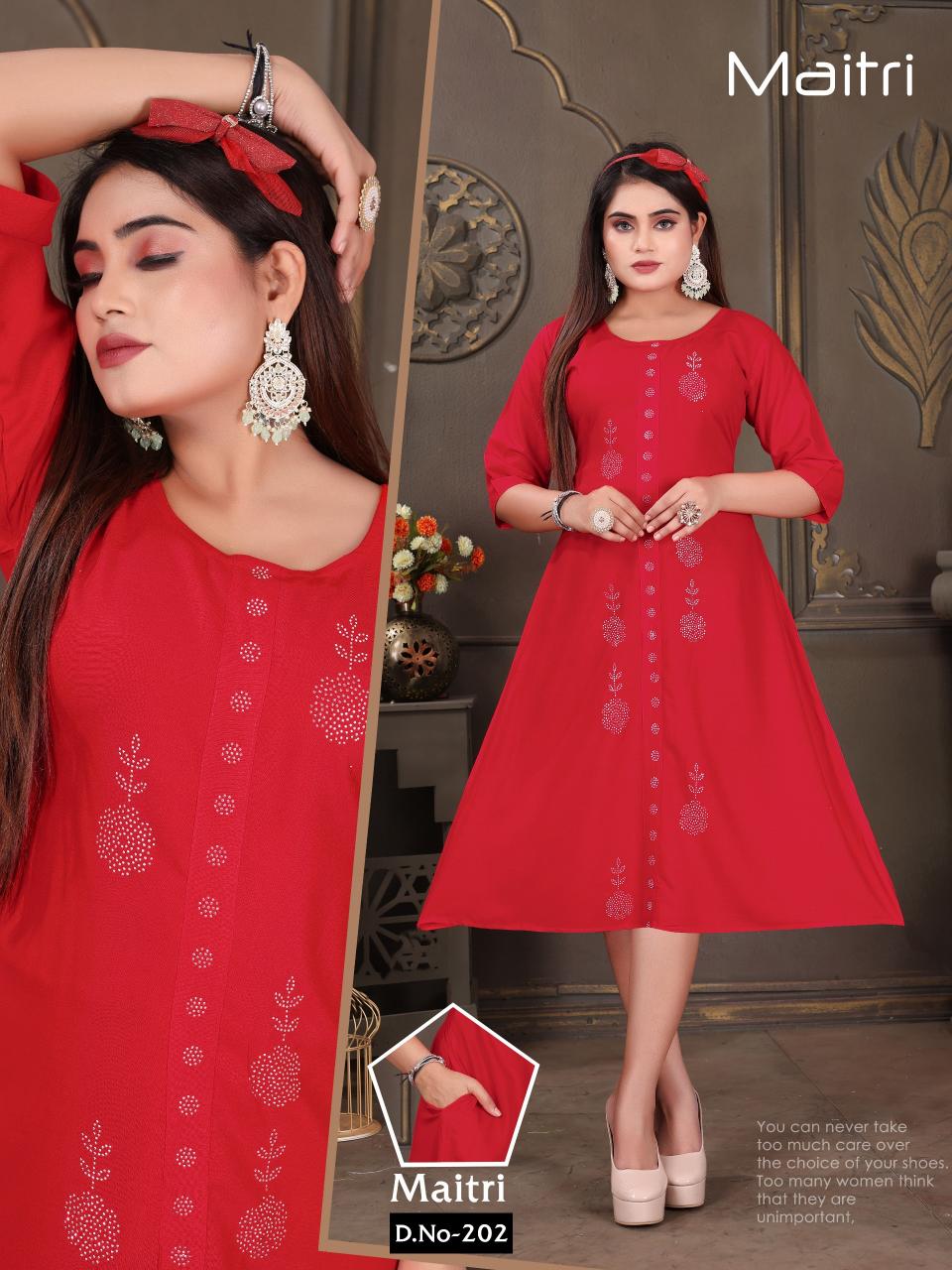 Trendy Maitri catalog surat kurti manufacturer