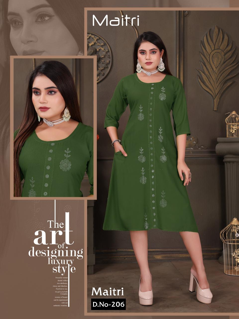 Trendy Maitri catalog surat kurti manufacturer