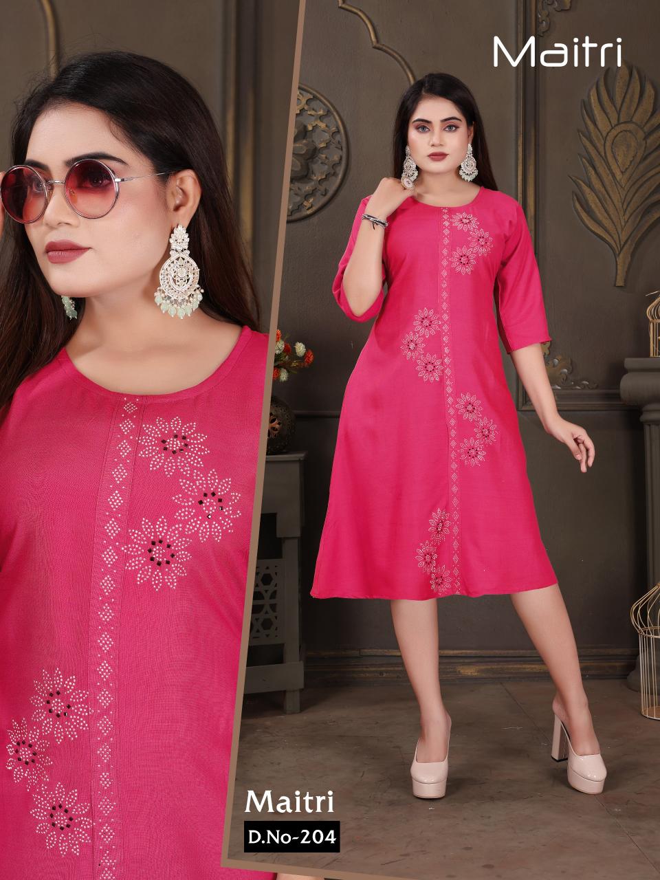 Trendy Maitri catalog surat kurti manufacturer