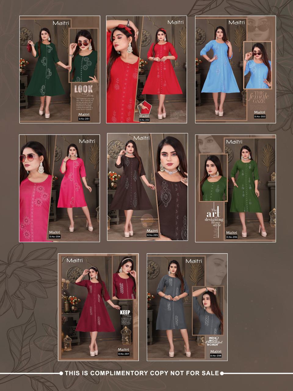 Trendy Maitri catalog surat kurti manufacturer