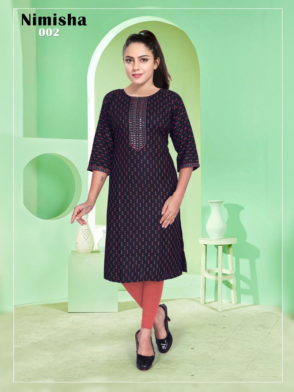 Trendy Nimisha catalog kurti tops amazon india
