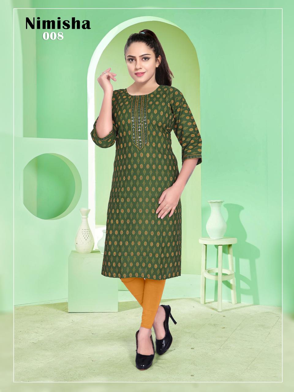 Trendy Nimisha catalog kurti tops amazon india