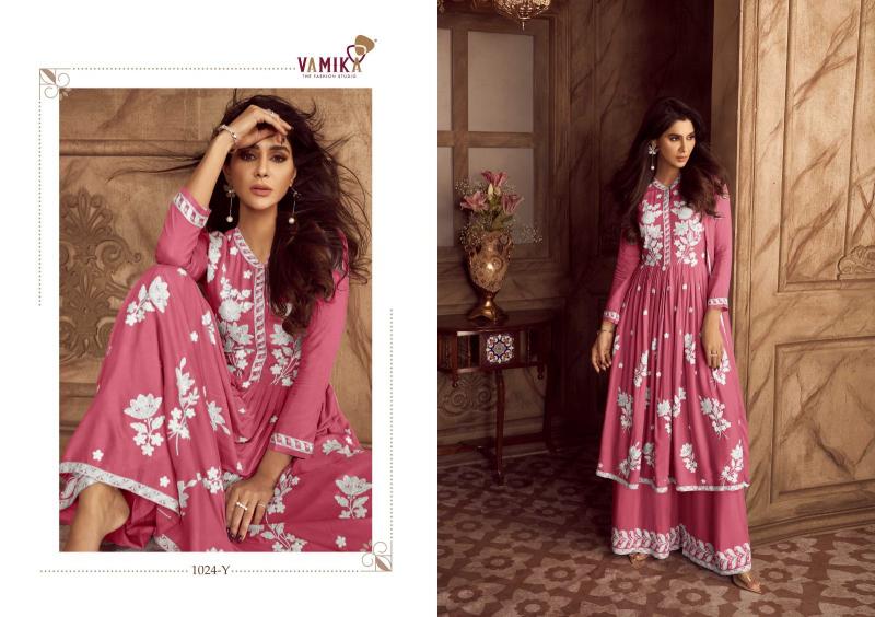Vamika Lakhnavi Vol 4 Hit Color (D.NO.1024V To 1024Z) catalog best kurti designer in india