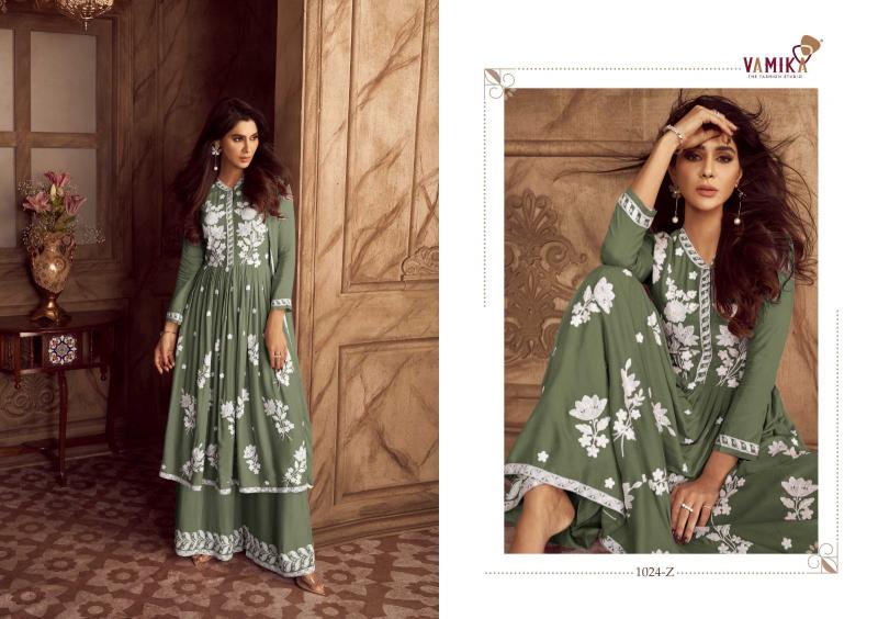 Vamika Lakhnavi Vol 4 Hit Color (D.NO.1024V To 1024Z) catalog best kurti designer in india