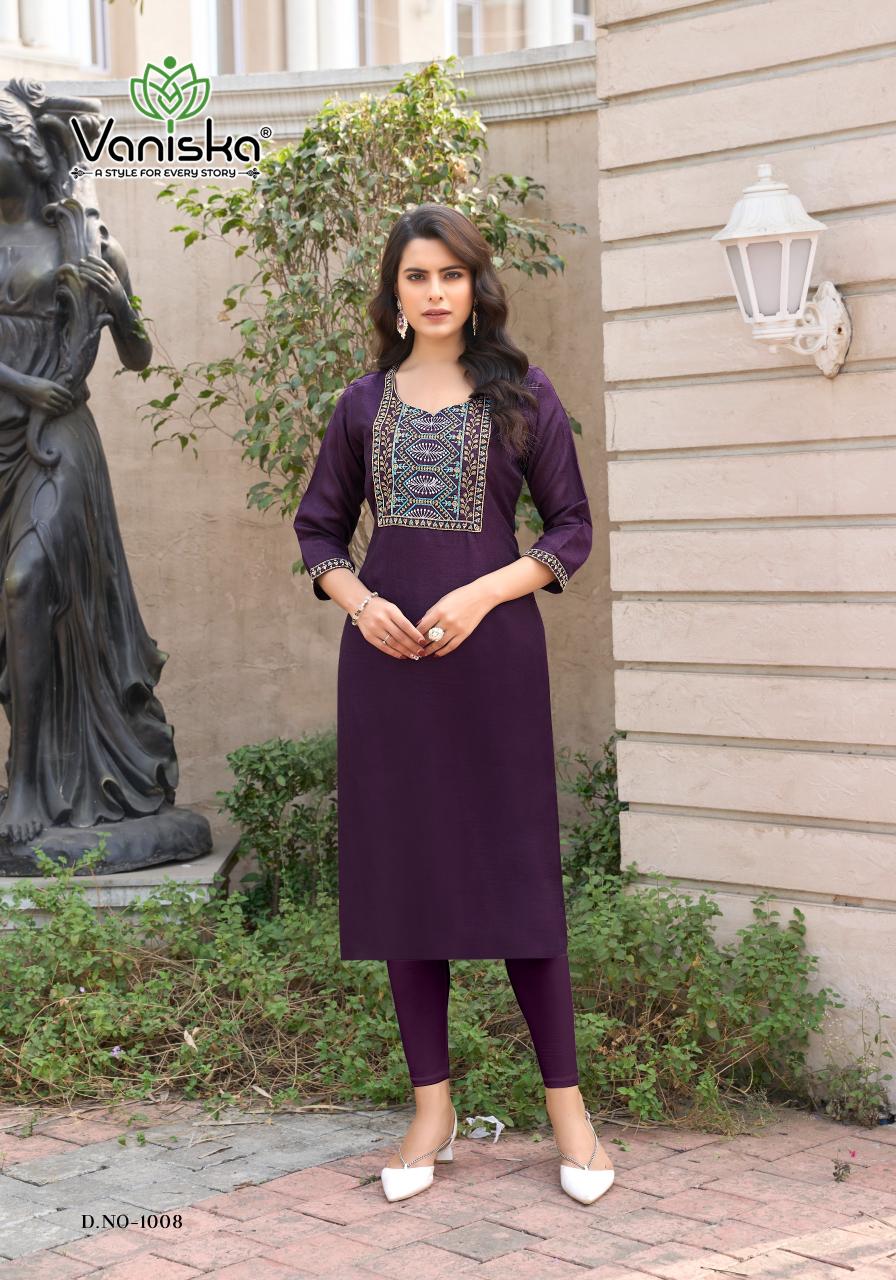 Vaniska Candy Crush Vol 1 Catalog Vichitra shimmer kurti online india