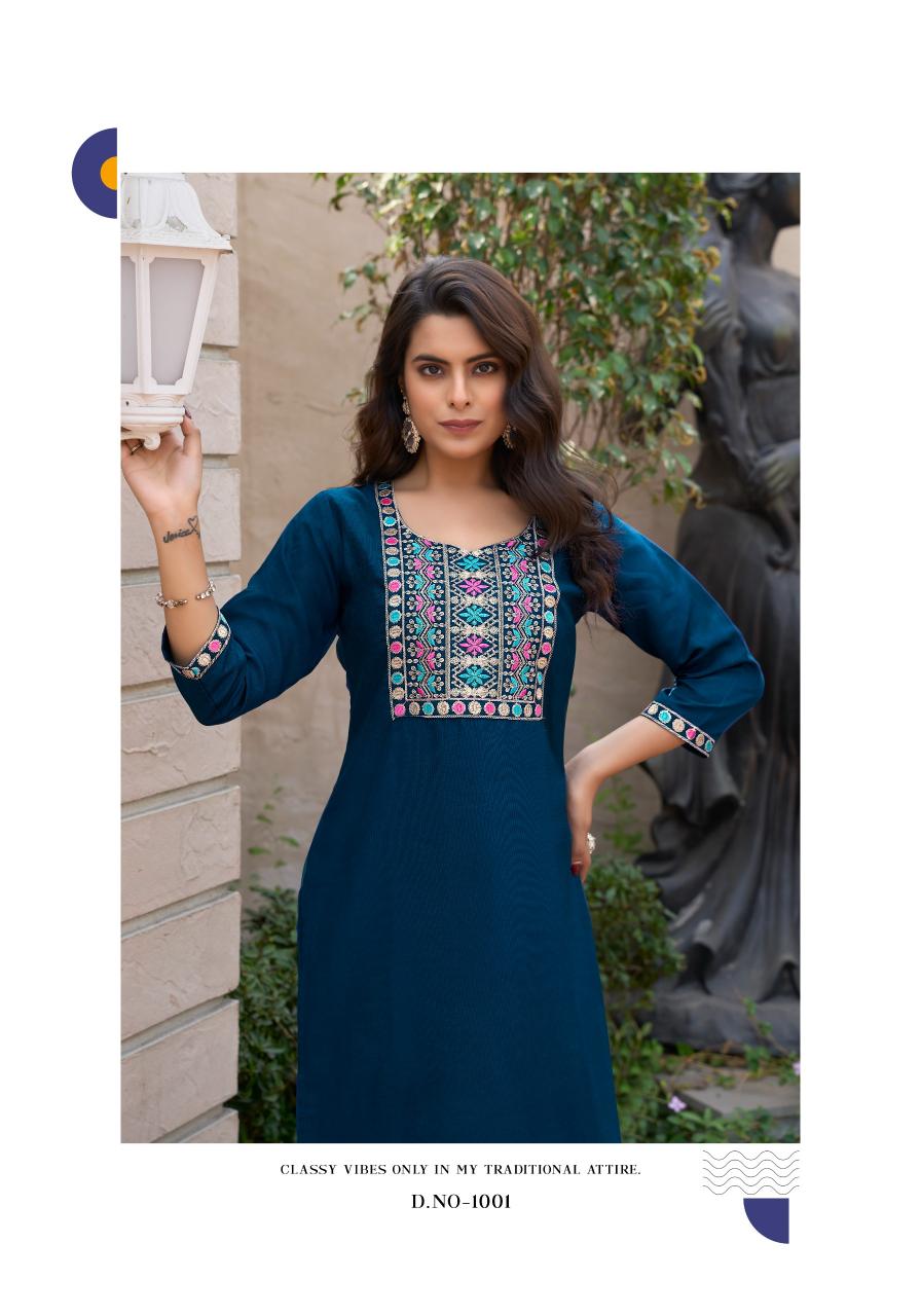 Vaniska Candy Crush Vol 1 Catalog Vichitra shimmer kurti online india