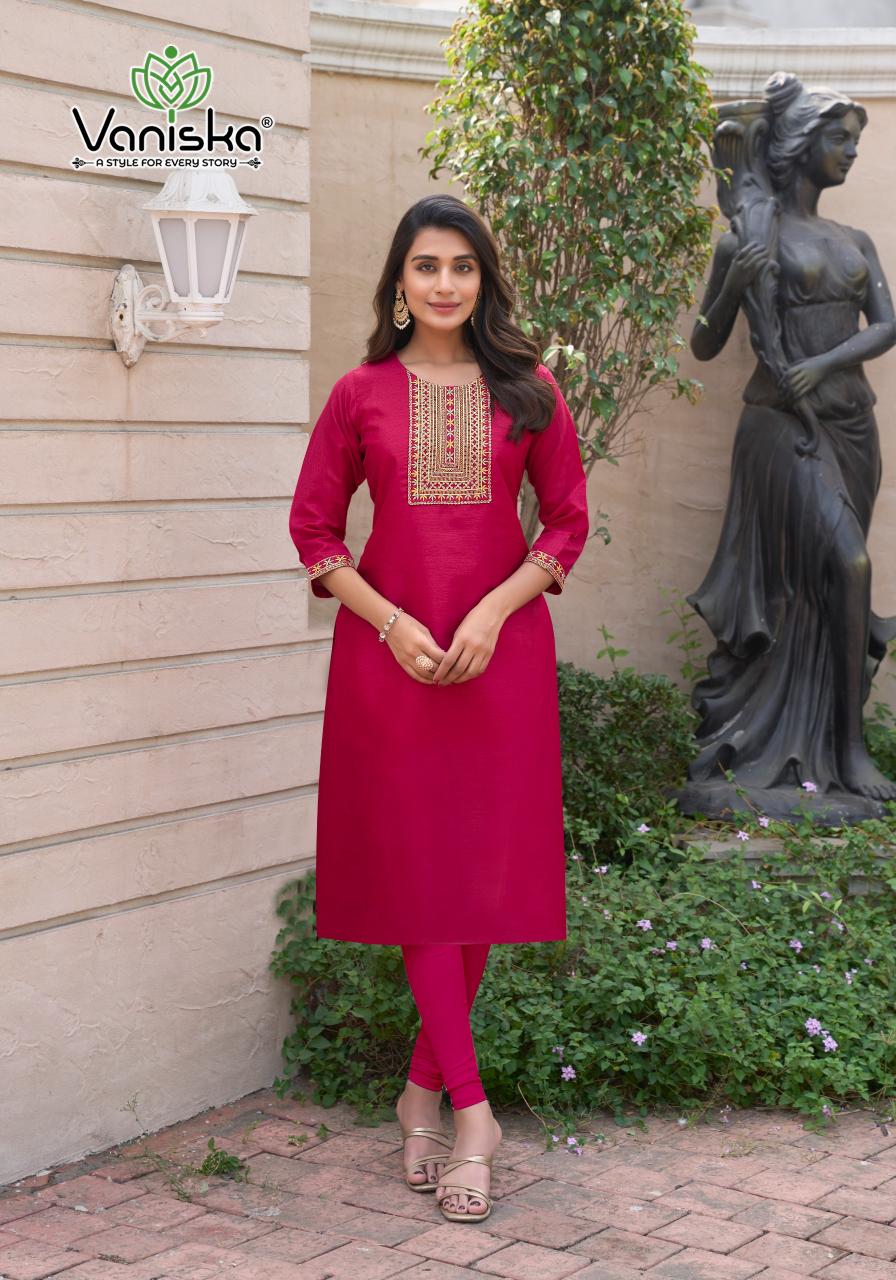 Vaniska Candy Crush Vol 1 Catalog Vichitra shimmer kurti online india