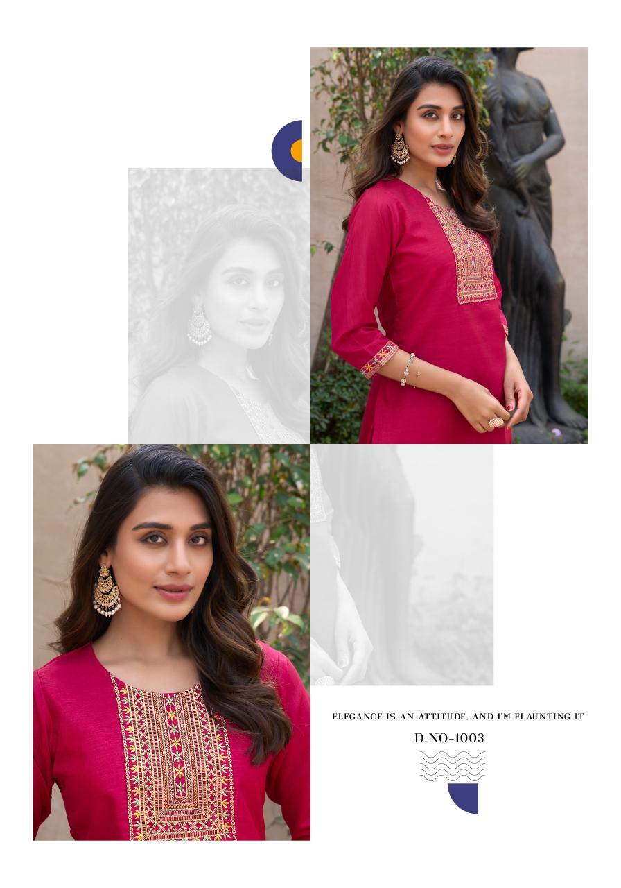 Vaniska Candy Crush Vol 1 Catalog Vichitra shimmer kurti online india
