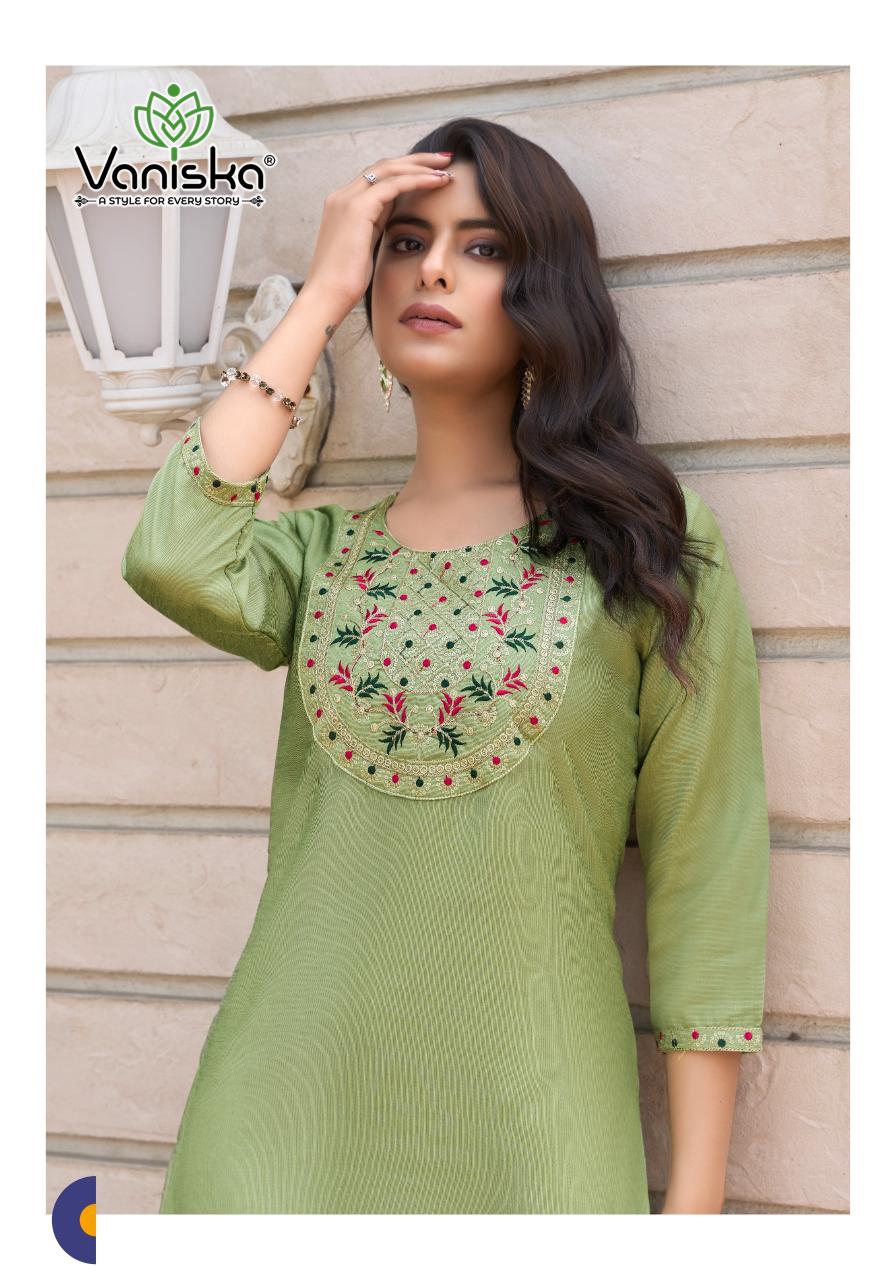 Vaniska Candy Crush Vol 1 Catalog Vichitra shimmer kurti online india