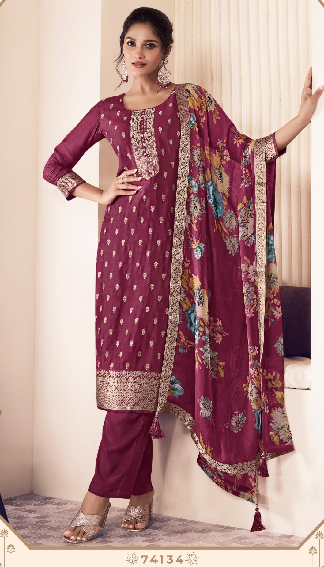 Vinay Kuleesh Noraa vol 2 Catalog women latest salwar suit design photos