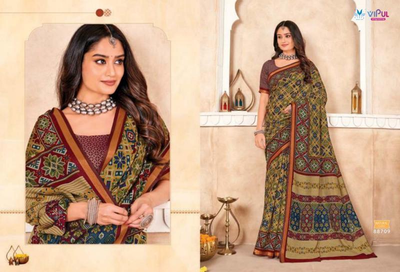 Vipul Monalisa catalog daily wear sarees online shopping india