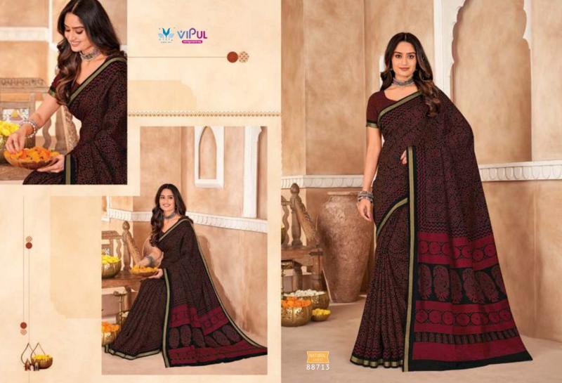 Vipul Monalisa catalog daily wear sarees online shopping india
