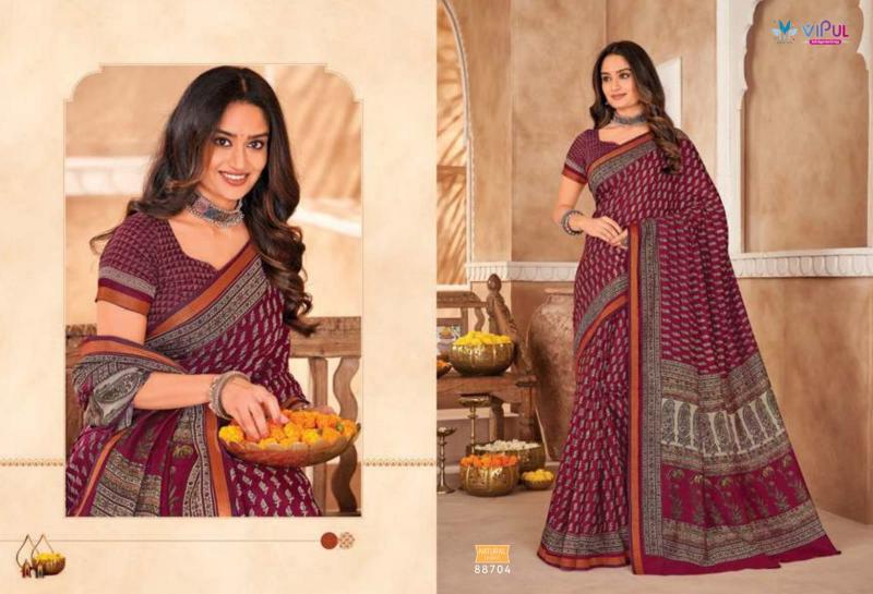 Vipul Monalisa catalog daily wear sarees online shopping india