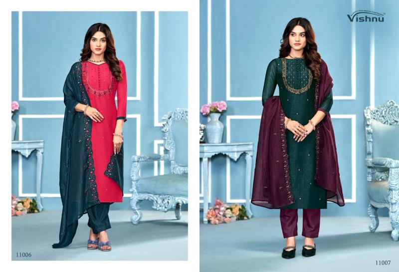 Vishnu Saira Catalog wholesale dress materials in pondicherry