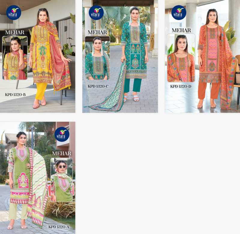 Vitara Mehar Catalog kurtis designs in india