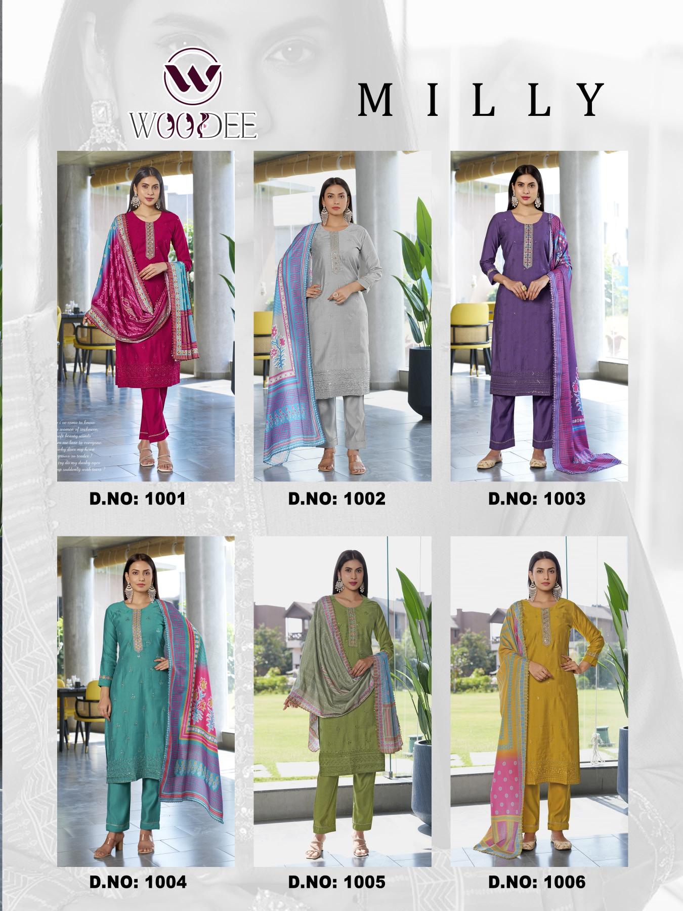 Woodee Milly Catalog online kurti sale india