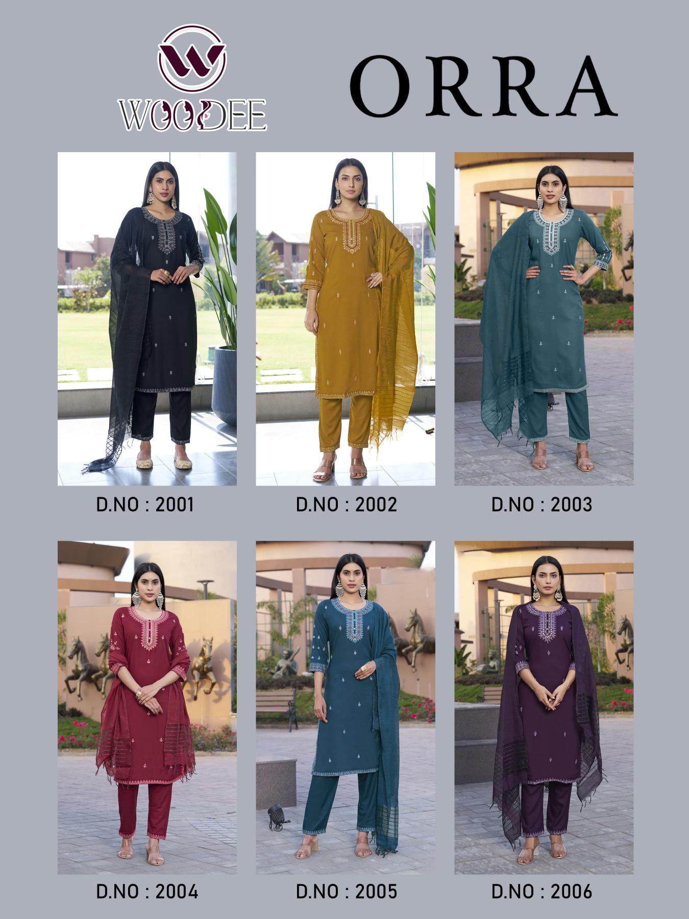 Woodee Orra Catalog buy fancy kurtis online india