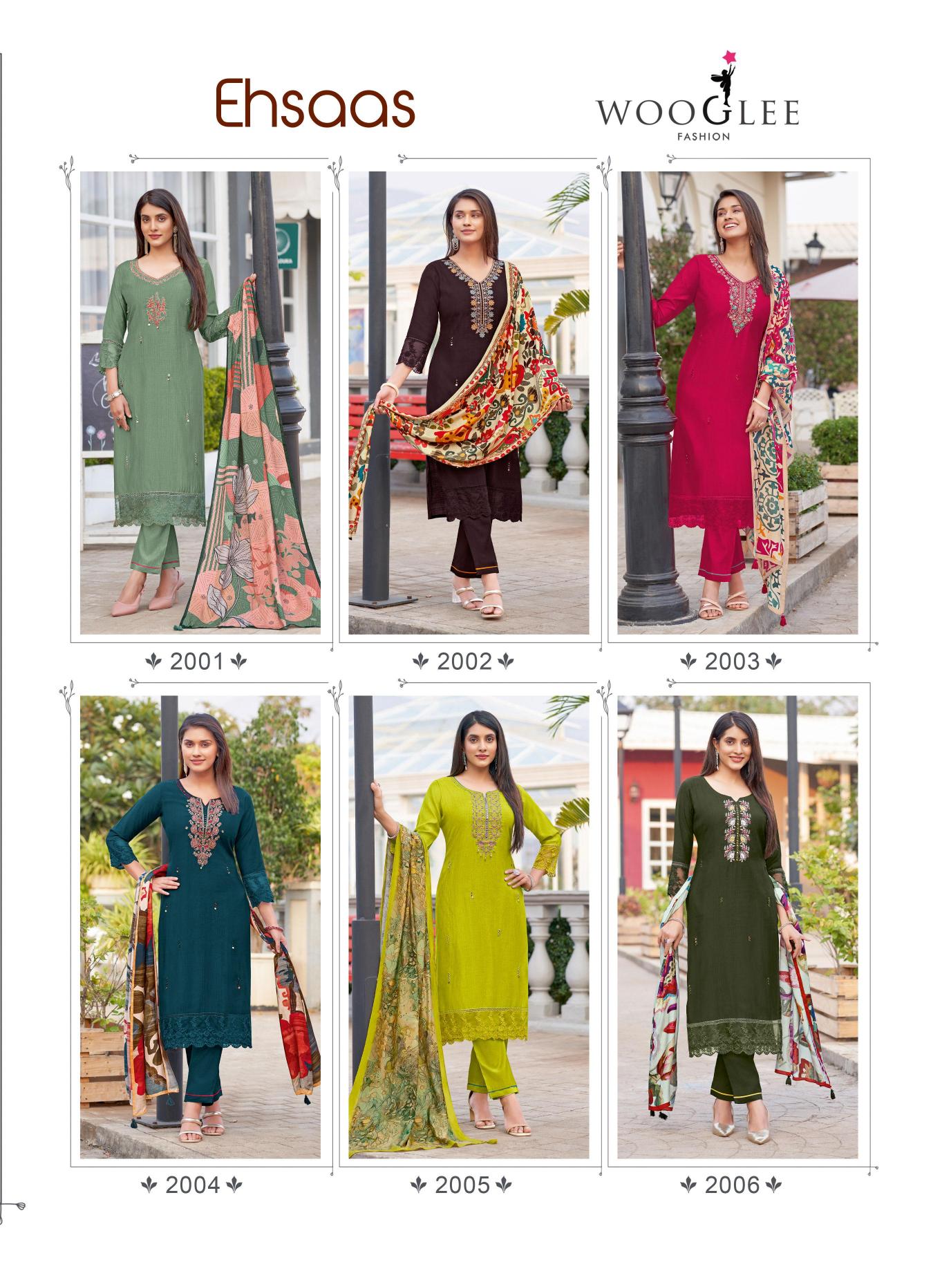 Wooglee Ehsaas Catalog best online shopping for kurti in india
