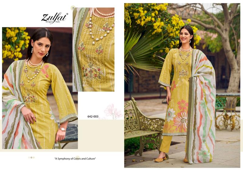 Zulfat Farah catalog wholesale dress material thrissur