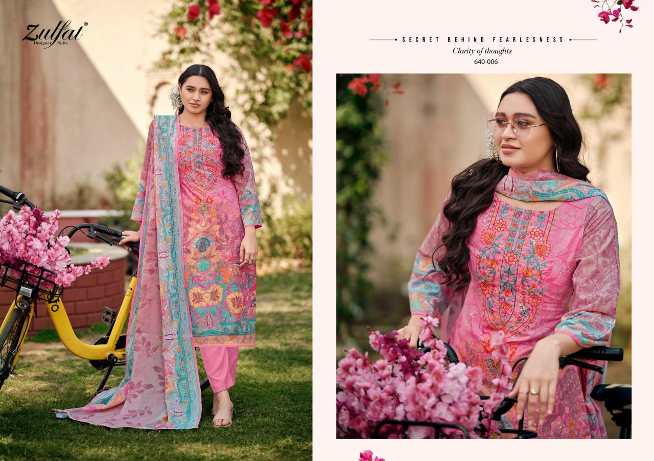 Zulfat Gulzaar Catalog surat wholesale dress material market