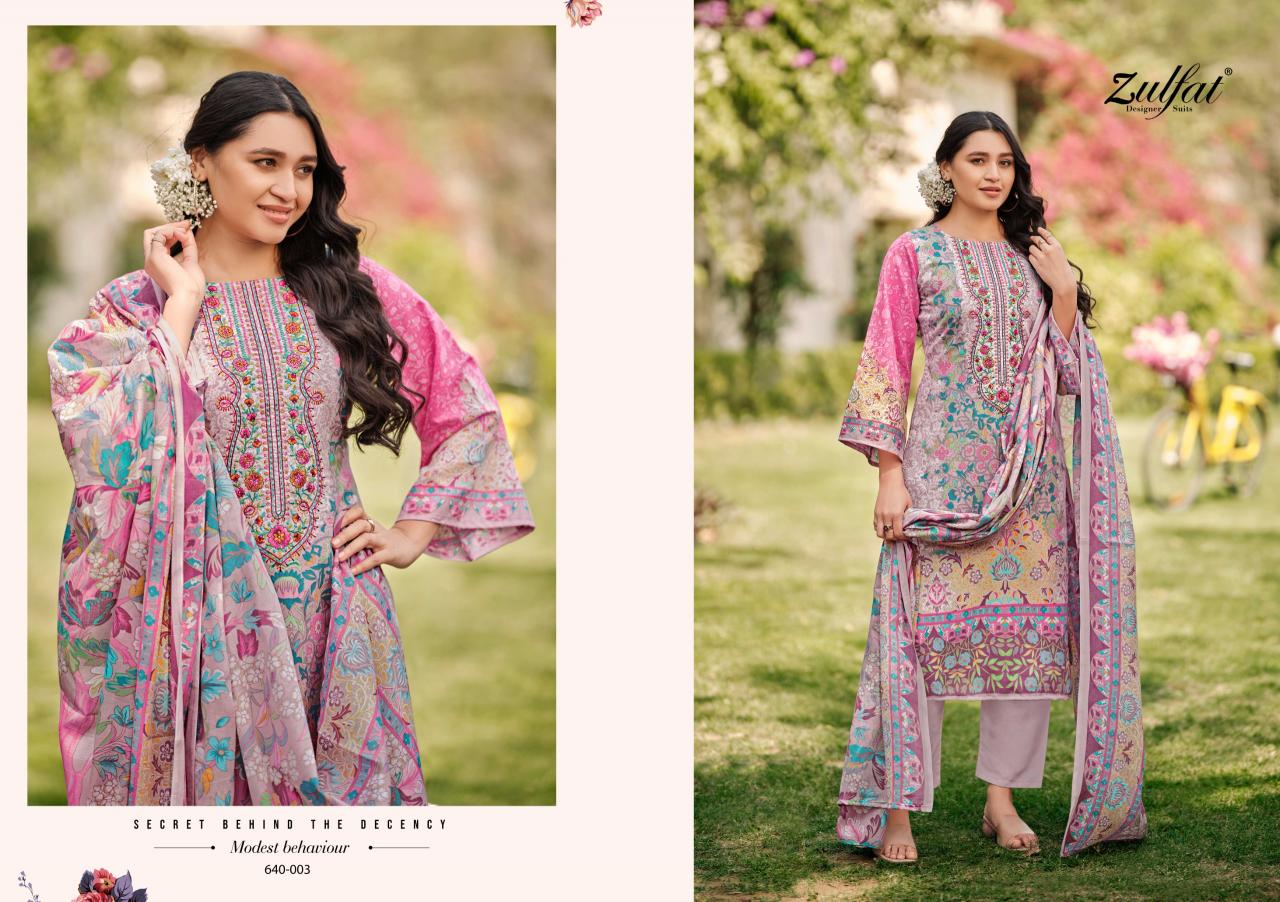 Zulfat Gulzaar Catalog surat wholesale dress material market