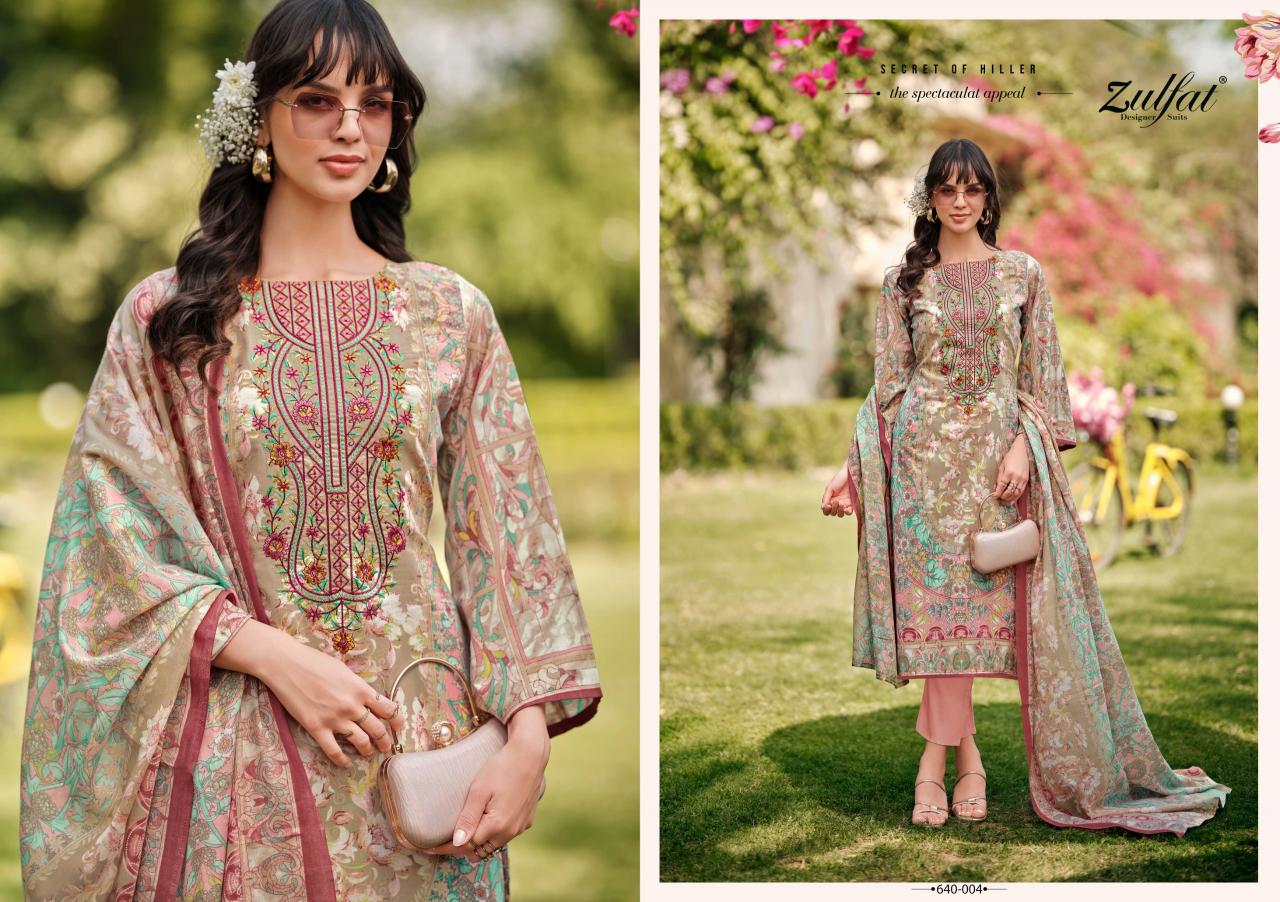 Zulfat Gulzaar Catalog surat wholesale dress material market