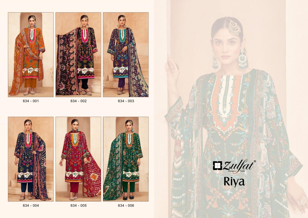 Zulfat Riya Catalog Viscose dress material wholesale market in dadar