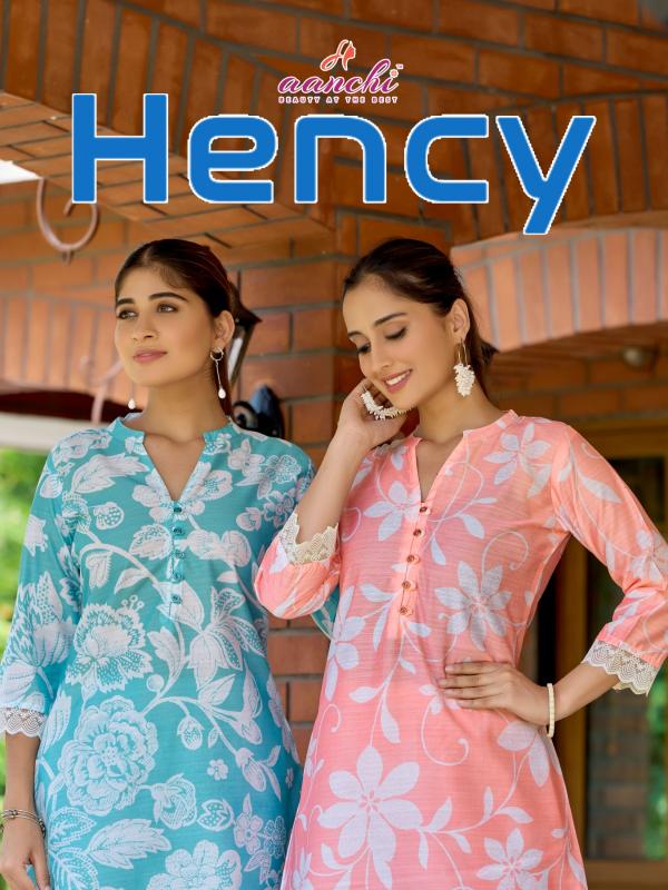 Aanchi Hency Catalog co ord set manufacturers in surat