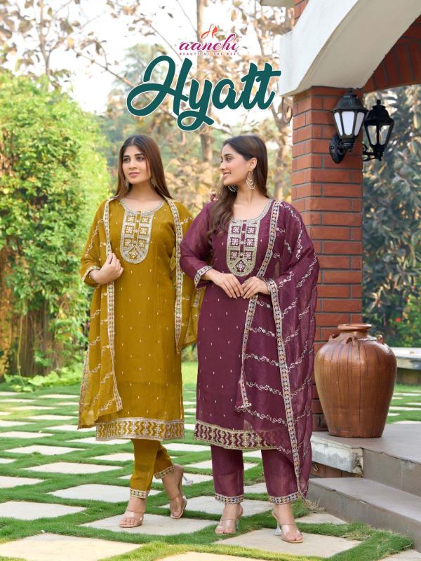 Aanchi Hyatt catalog kurtis online shopping india