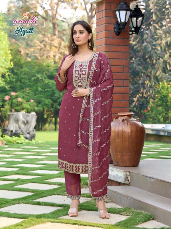 Aanchi Hyatt catalog kurtis online shopping india