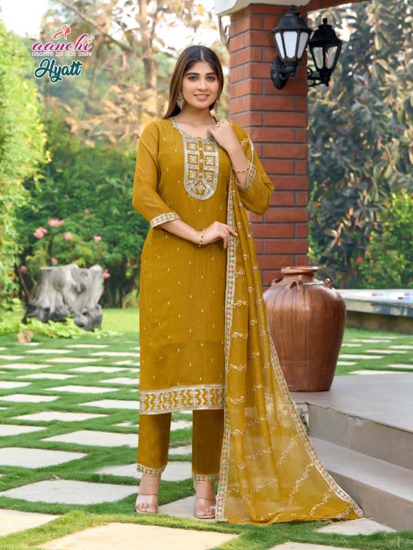 Aanchi Hyatt catalog kurtis online shopping india