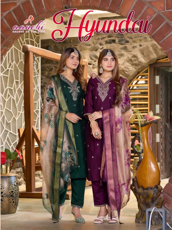Aanchi Hyundi catalog designer kurtis online india