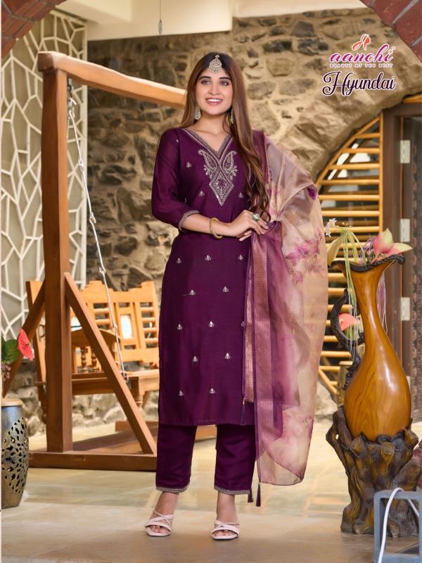 Aanchi Hyundi catalog designer kurtis online india