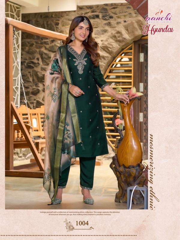 Aanchi Hyundi catalog designer kurtis online india