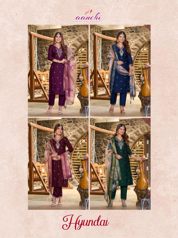 Aanchi Hyundi catalog designer kurtis online india